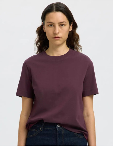 SELECTED - ESSENTIAL SS BOXY TEE