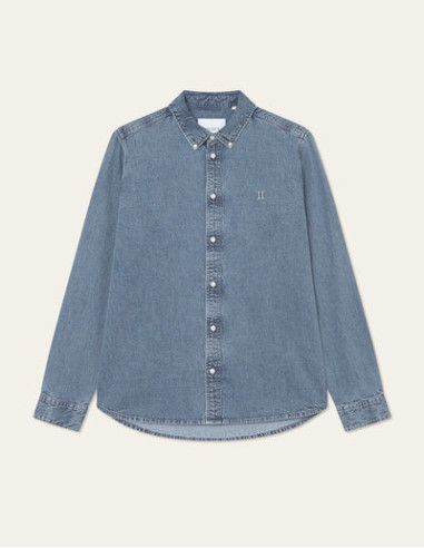 LES DEUX - KONRAD DENIM SHIRT LES DEUX - KONRAD DENIM SHIRT