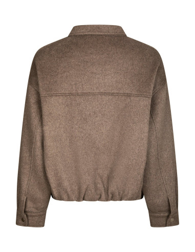 NEO NOIR - FLORINE WOOL BOMBER JACKET NEO NOIR - FLORINE WOOL BOMBER JACKET