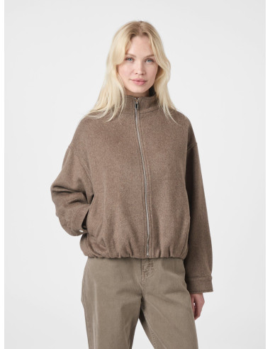 NEO NOIR - FLORINE WOOL BOMBER JACKET NEO NOIR - FLORINE WOOL BOMBER JACKET