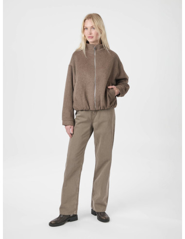 NEO NOIR - FLORINE WOOL BOMBER JACKET NEO NOIR - FLORINE WOOL BOMBER JACKET