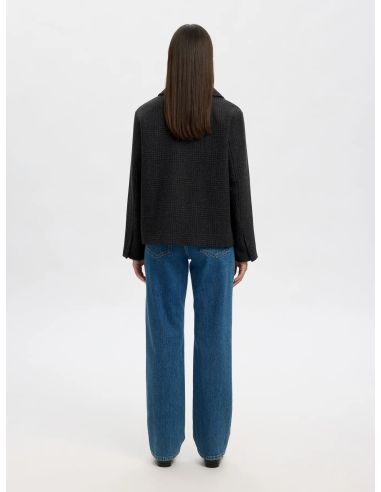 SELECTED - ALMA PATTERN WOOL BLEND...