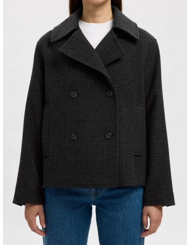 SELECTED - ALMA PATTERN WOOL BLEND...