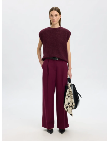 SELECTED - LULU KNIT VEST SELECTED - LULU KNIT VEST