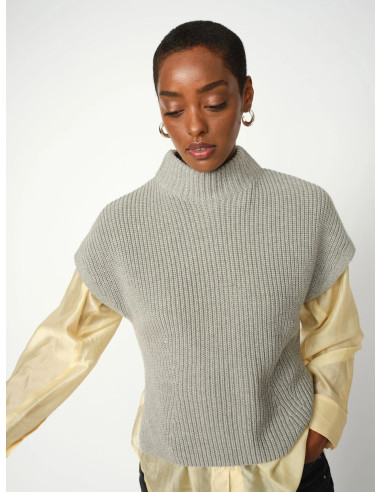 MOS MOSH - BIOLA BINE KNIT VEST MOS MOSH - BIOLA BINE KNIT VEST