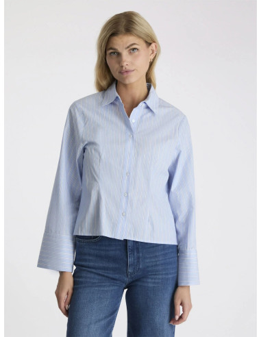 NEO NOIR - ROSA STRIPE SHIRT NEO NOIR - ROSA STRIPE SHIRT