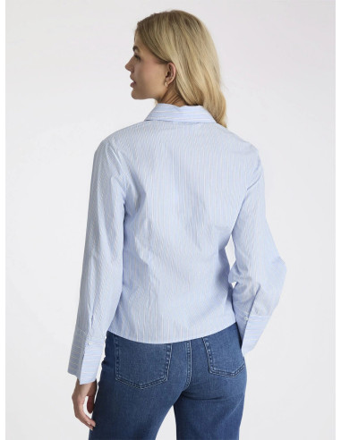 NEO NOIR - ROSA STRIPE SHIRT NEO NOIR - ROSA STRIPE SHIRT