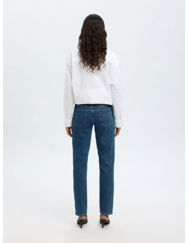 SELECTED - SLIM BEA-KORI MW JEANS SELECTED - SLIM BEA-KORI MW JEANS