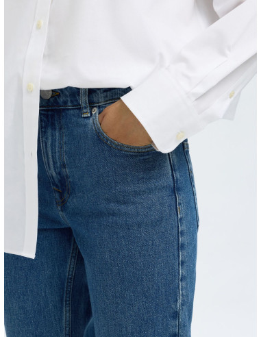 SELECTED - SLIM BEA-KORI MW JEANS SELECTED - SLIM BEA-KORI MW JEANS