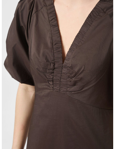 NEO NOIR - ILLANA POPLIN DRESS NEO NOIR - ILLANA POPLIN DRESS