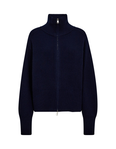 MOS MOSH -AMITY ZIP KNIT CARDIGAN MOS MOSH -AMITY ZIP KNIT CARDIGAN