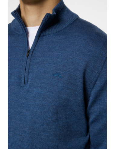 J.LINDEBERG - KIYAN MERINO QUARTER ZIP J.LINDEBERG - KIYAN MERINO QUARTER ZIP
