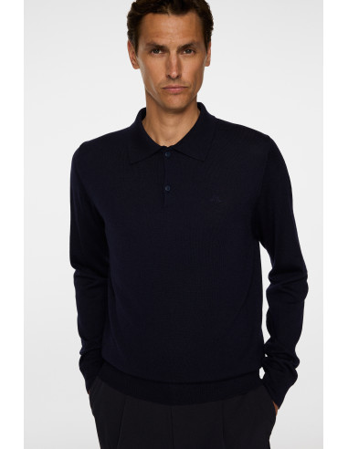 J.LINDEBERG - KAI KNITTED MERINO POLO J.LINDEBERG - KAI KNITTED MERINO POLO