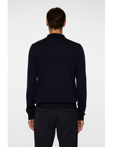 J.LINDEBERG - KAI KNITTED MERINO POLO J.LINDEBERG - KAI KNITTED MERINO POLO