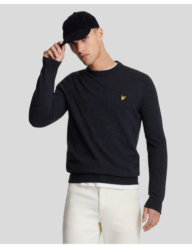 LYLE & SCOTT - LAMBSWOOL BLEND CREW... LYLE & SCOTT - LAMBSWOOL BLEND CREW...