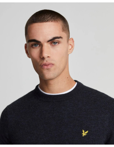 LYLE & SCOTT - LAMBSWOOL BLEND CREW... LYLE & SCOTT - LAMBSWOOL BLEND CREW...