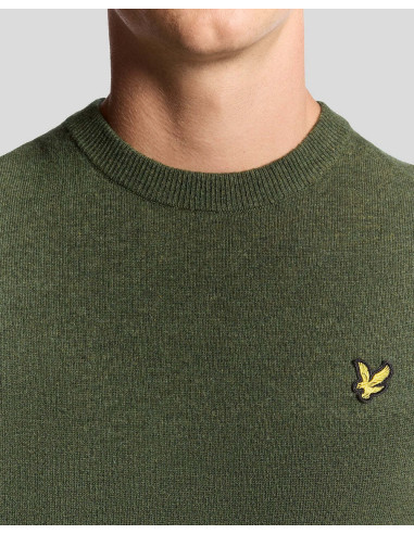 LYLE & SCOTT - LAMBSWOOL BLEND CREW... LYLE & SCOTT - LAMBSWOOL BLEND CREW...