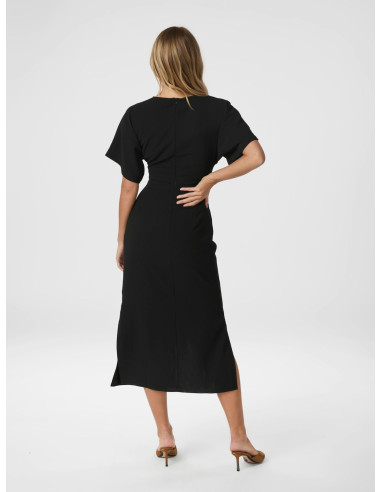 NEO NOIR - MILOINE DRAPE DRESS NEO NOIR - MILOINE DRAPE DRESS