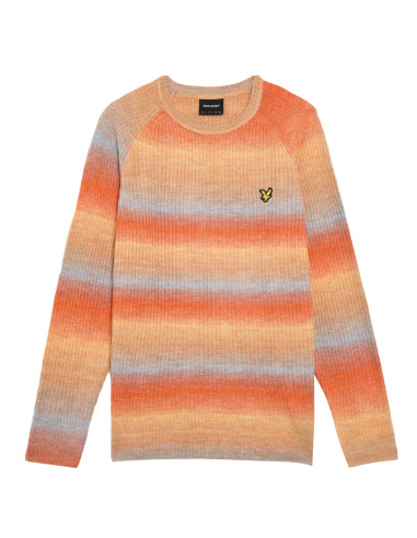 LYLE & SCOTT - RIBBED OMBRE JUMPER LYLE & SCOTT - RIBBED OMBRE JUMPER
