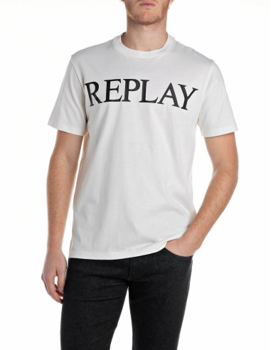REPLAY - T-SHIRT LOGO PRINT REPLAY - T-SHIRT LOGO PRINT