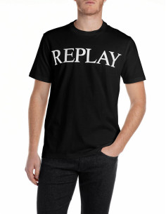 REPLAY - T-SHIRT LOGO PRINT