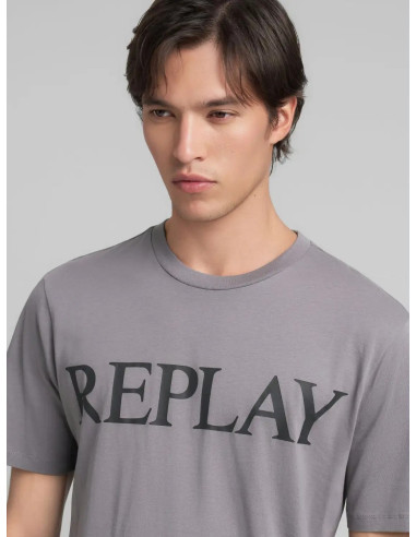 REPLAY - T-SHIRT LOGO PRINT REPLAY - T-SHIRT LOGO PRINT