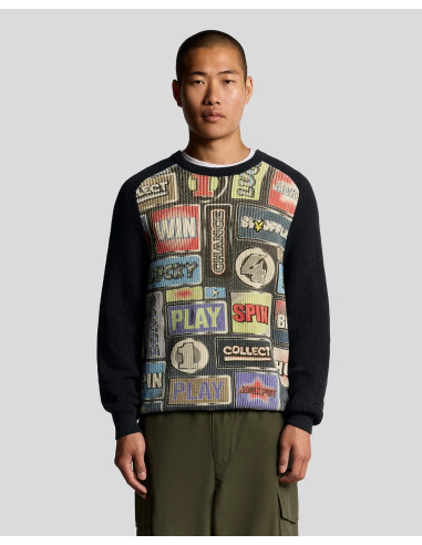 LYLE & SCOTT - FRUIT MACHINE GRAPHIC... LYLE & SCOTT - FRUIT MACHINE GRAPHIC...