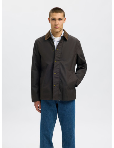SELECTED - WALTER WAXED COTTON 2.0 JKT SELECTED - WALTER WAXED COTTON 2.0 JKT
