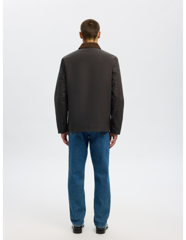 SELECTED - WALTER WAXED COTTON 2.0 JKT SELECTED - WALTER WAXED COTTON 2.0 JKT