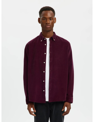 SELECTED - REGDANNI CORD SHIRT SELECTED - REGDANNI CORD SHIRT