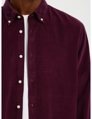 SELECTED - REGDANNI CORD SHIRT SELECTED - REGDANNI CORD SHIRT