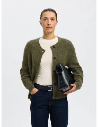 SELECTED - LULU KNIT SHT CARDIGAN SELECTED - LULU KNIT SHT CARDIGAN