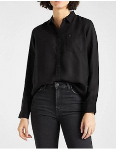 LEE ONE POCKET SHIRT BLACK