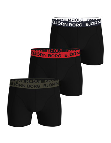 BJÖRN BORG - COTTON STRETCH BOXER 3p BJÖRN BORG - COTTON STRETCH BOXER 3p