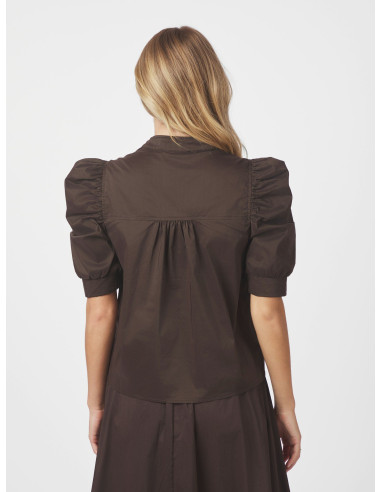 NEO NOIR - ROELLA POPLIN BLOUSE NEO NOIR - ROELLA POPLIN BLOUSE