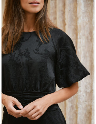 NEO NOIR - SULLI JACQUARD DRESS