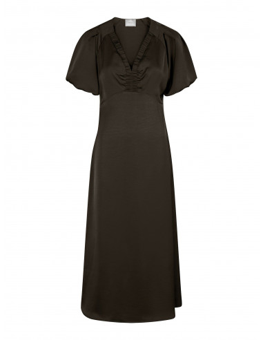 NEO NOIR - ILLANA HEAVY SATEEN DRESS