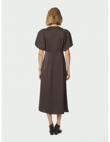 NEO NOIR - ILLANA HEAVY SATEEN DRESS