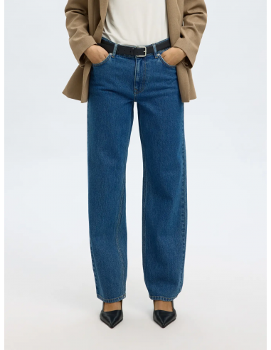 SELECTED - STRAIGHT BEA-KORI MW JEANS