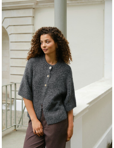 NEO NOIR - BENUTA FLUFFY KNIT