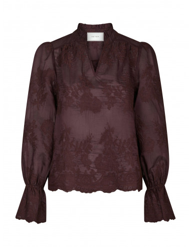 NEO NOIR - AMARA BIG EMBROIDERY BLOUSE