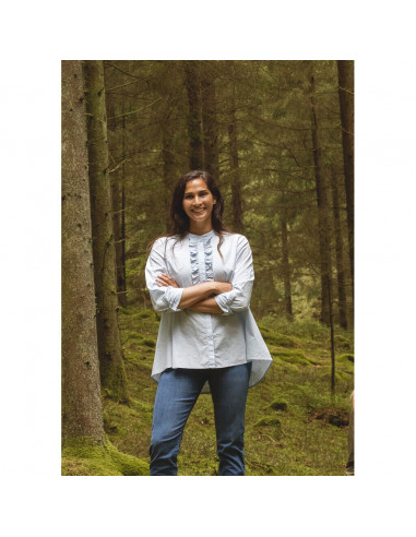 ISAY - BELLIS FLOUNCE SHIRT