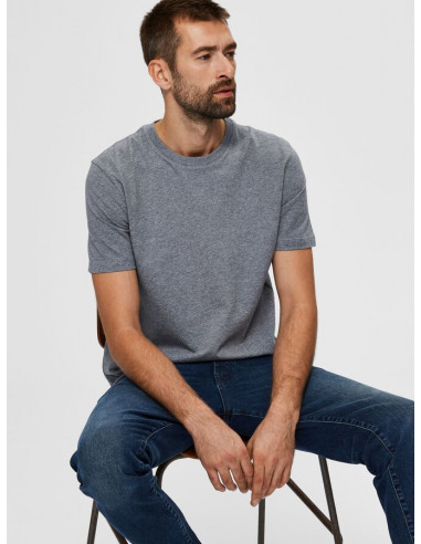 SLHNORMAN SS O-NECK TEE W NOOS