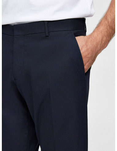 SELECTED - MYLOLOGAN NAVY TROUSER SELECTED - MYLOLOGAN NAVY TROUSER