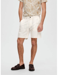 SLHCOMFORT-BRODY LINEN SHORTS