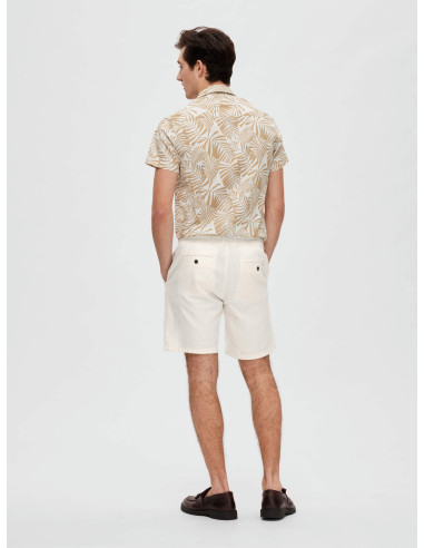 SLHCOMFORT-BRODY LINEN SHORTS SLHCOMFORT-BRODY LINEN SHORTS