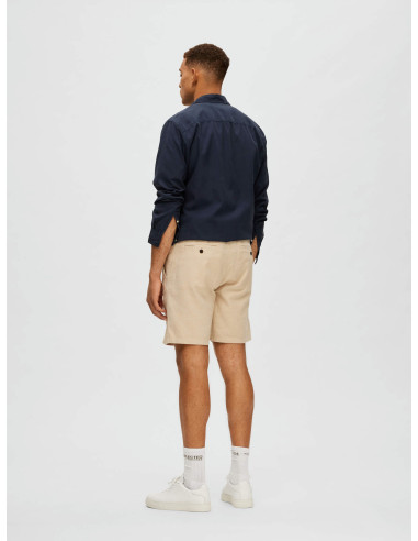 SLHCOMFORT-BRODY LINEN SHORTS SLHCOMFORT-BRODY LINEN SHORTS