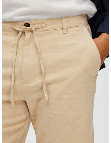 SLHCOMFORT-BRODY LINEN SHORTS SLHCOMFORT-BRODY LINEN SHORTS