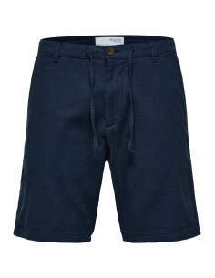 SLHCOMFORT-BRODY LINEN SHORTS