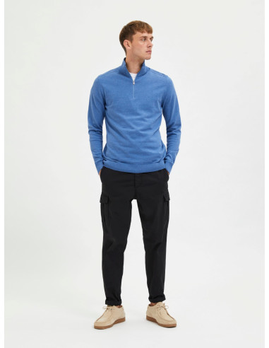 SLHBERG HALF ZIP CARDIGAN SLHBERG HALF ZIP CARDIGAN